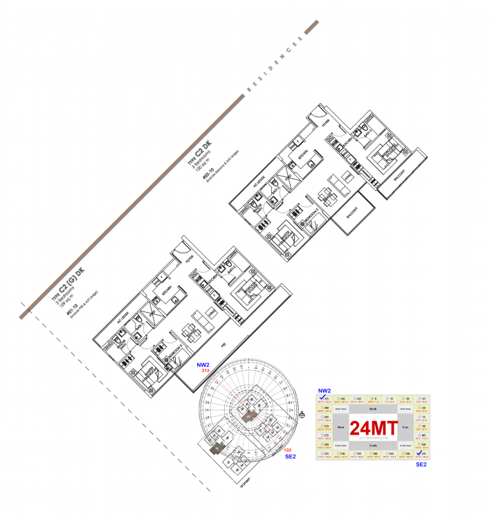 TYPE C2 G DK 3 bedroom dual keys flying stars.png