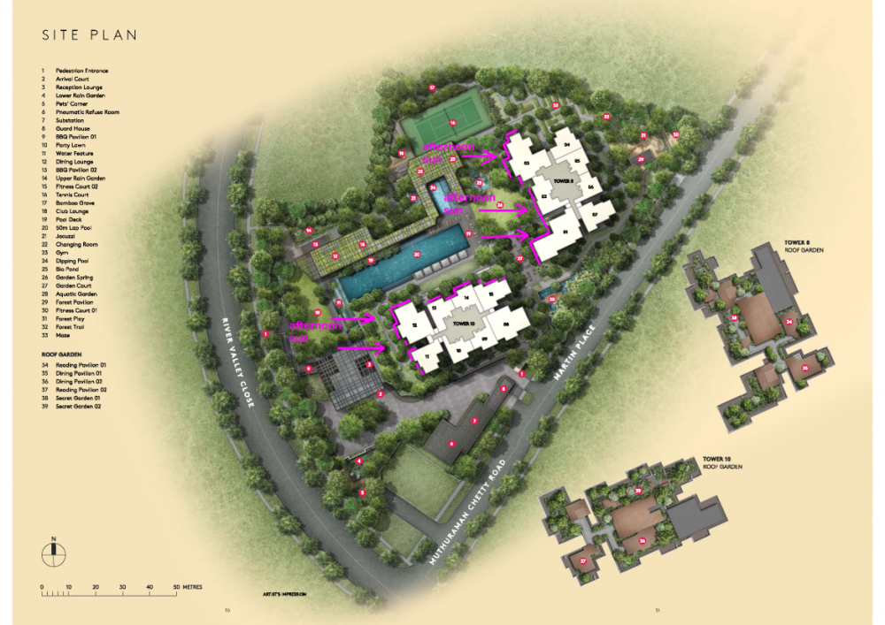 Martin-Modern site map n afternoon sun2.png