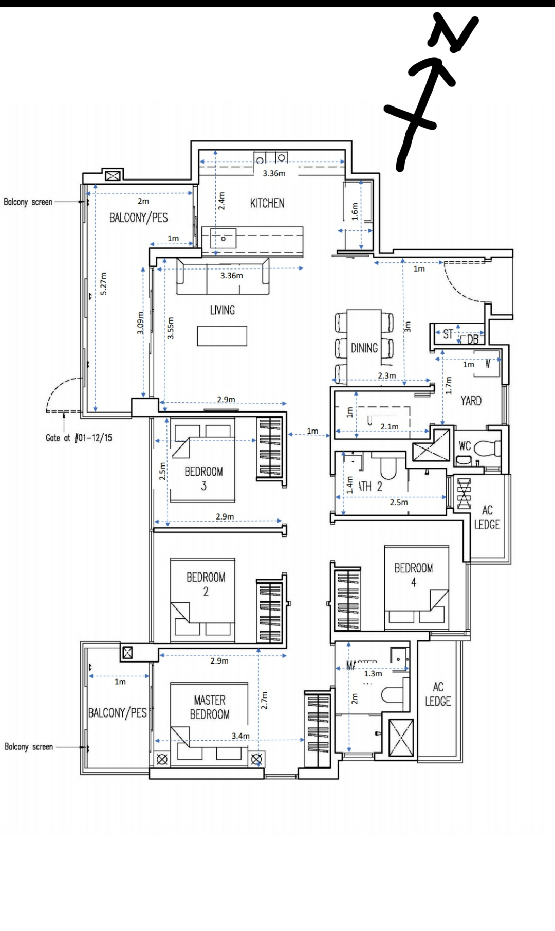 Location of Altar for Kuan Yin in new house