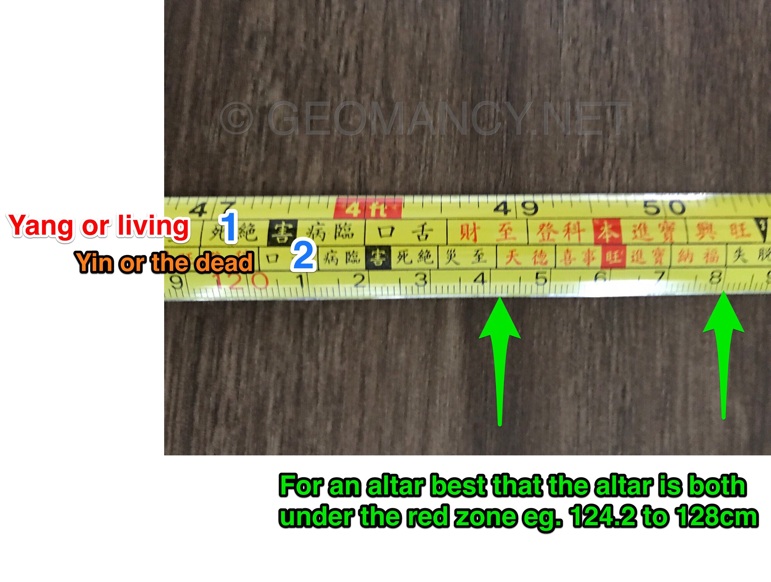 [2.] Chinese Altar: Auspicious Altar dimensions and design