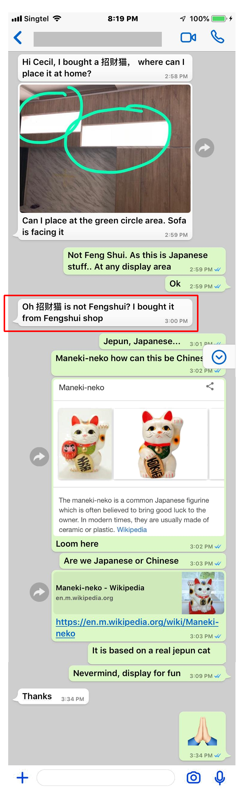Many Feng Shui Masters with lineages can sell anything and call them Feng Shui products! "Oh Lucky Cat is not Fengshui? I bought it from Fengshui shop"
