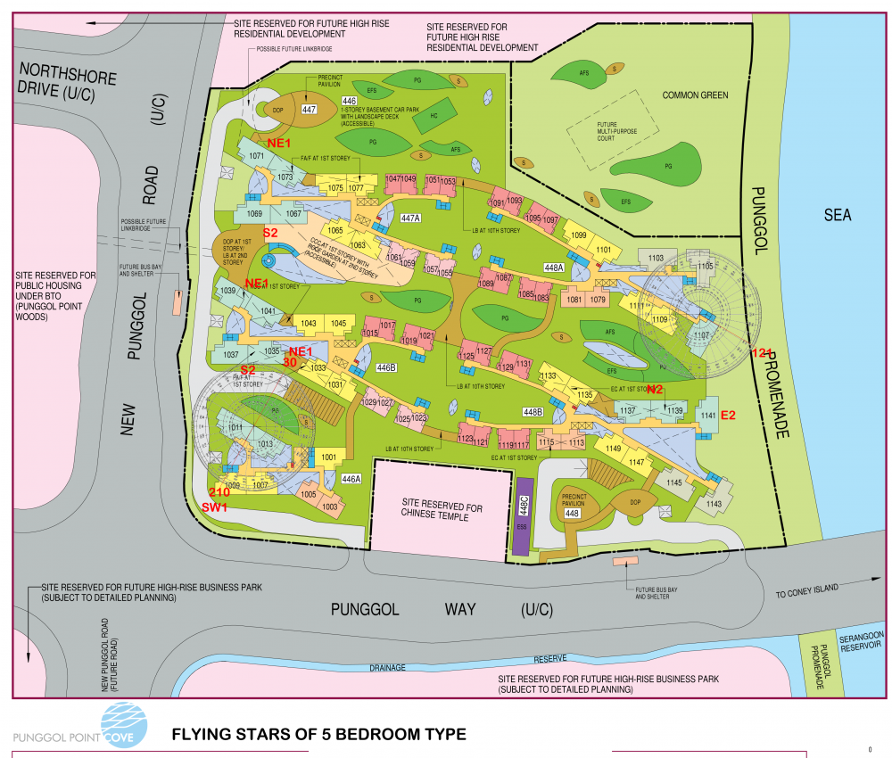 Punggol Point Cove Flying Stars 5 Bedrooms.png