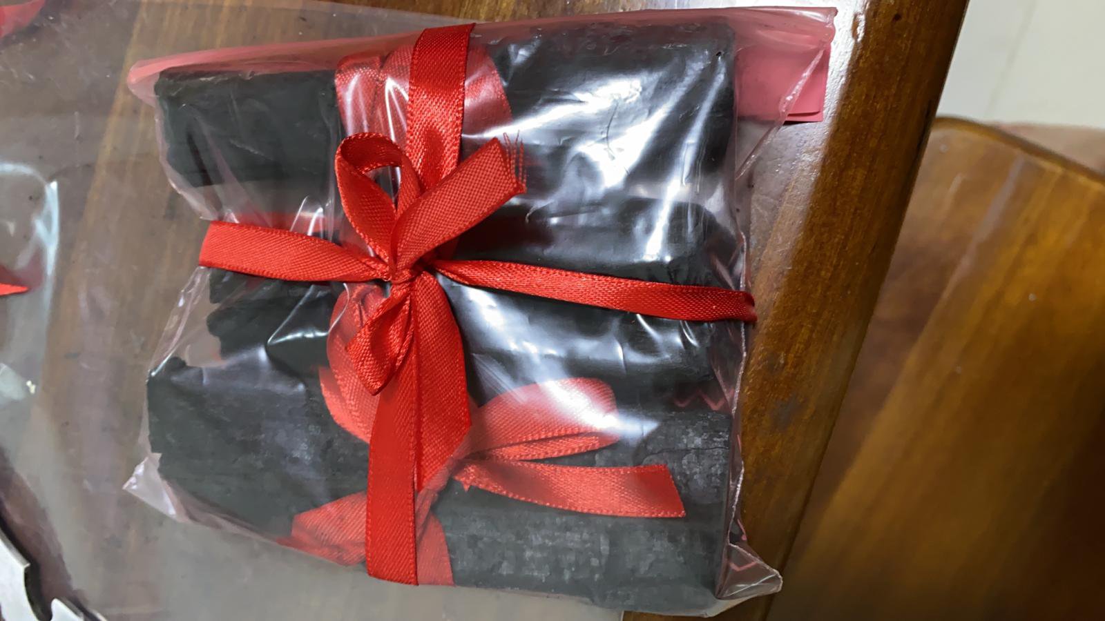 Charcoal Placement by the Entrance