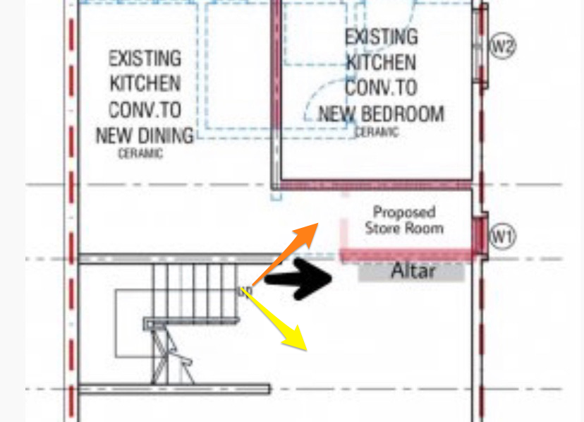 Alignment of door and window